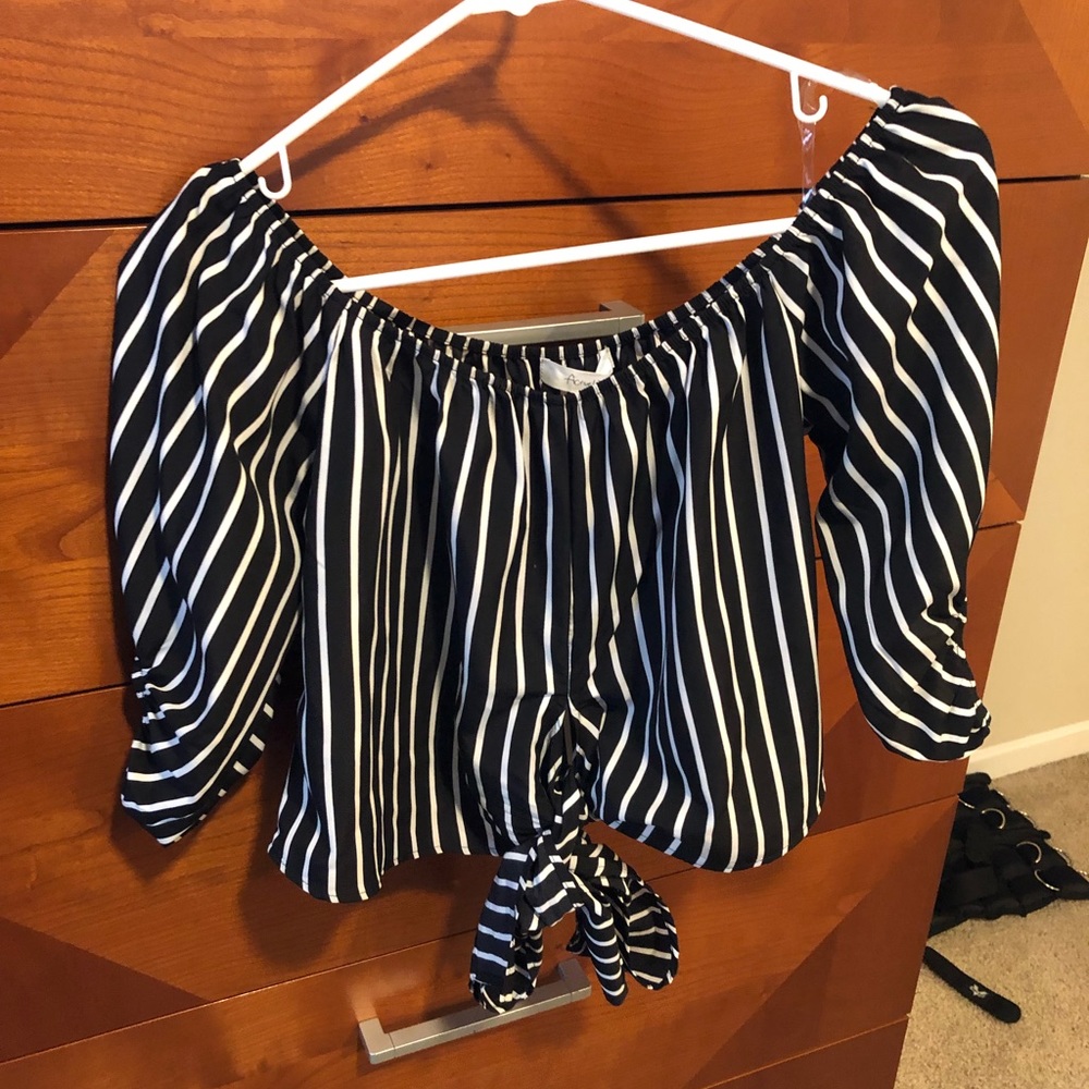 Cute off shoulders top